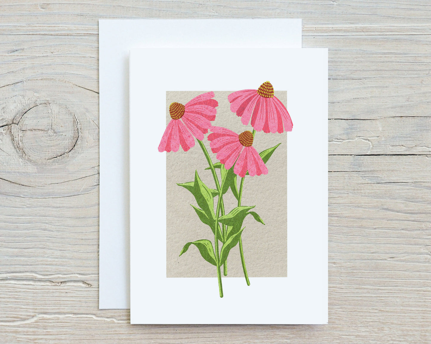 Botanical Flowers and Herbs Note Card Set, Medicinal Plants, Wildflowers