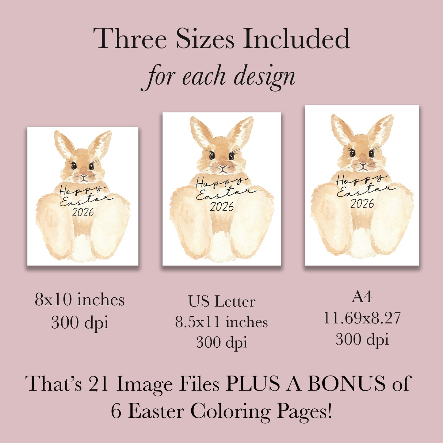 Easter Footprint Craft Bundle Printable (6 Designs) + Coloring Pages, Baby & Toddler Handprint Art, Easter Activity for Kids, Instant Download