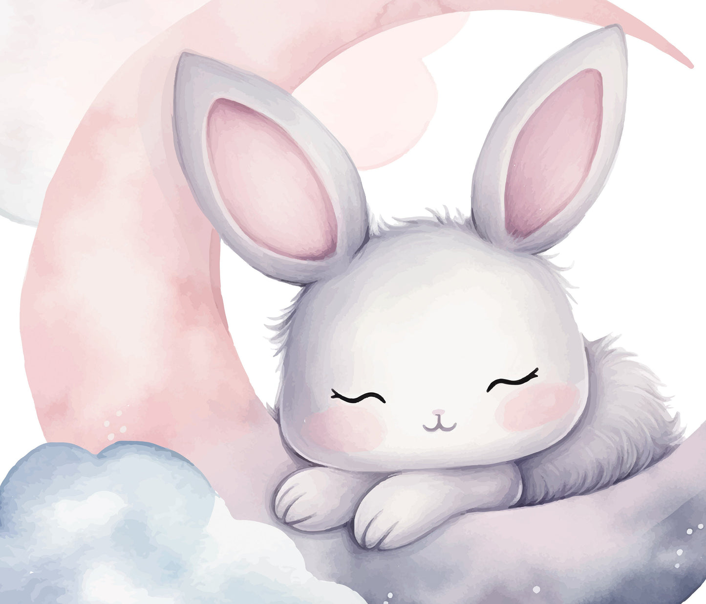 Dreamy and Sleepy Nursery Art Prints - Set of 3-Moon and Stars