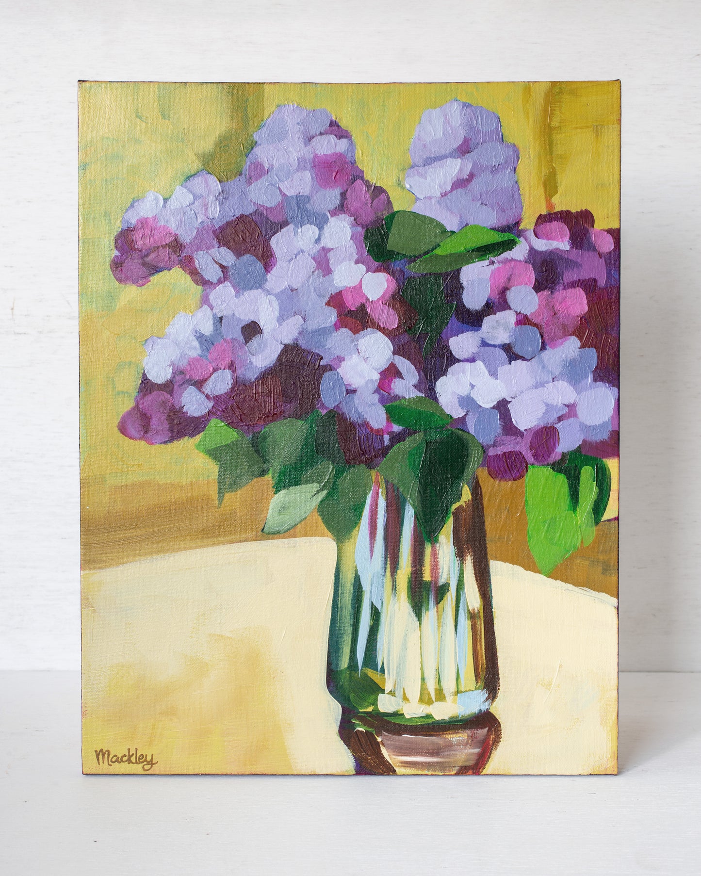 "Lilacs in Afternoon Light"