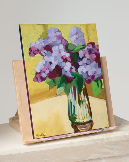 "Lilacs in Afternoon Light"