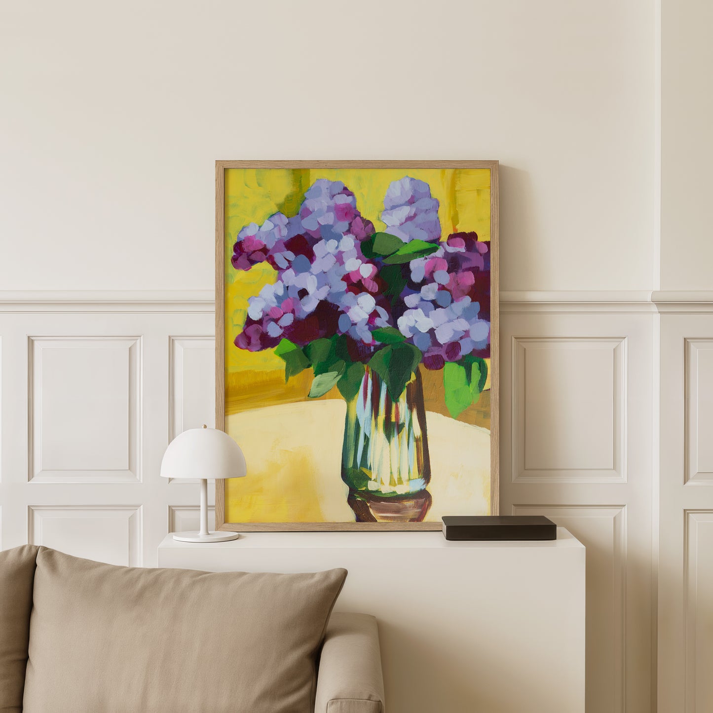 Lilacs in Afternoon Light Fine Art Print