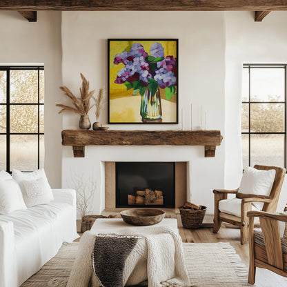 Lilacs in Afternoon Light Fine Art Print