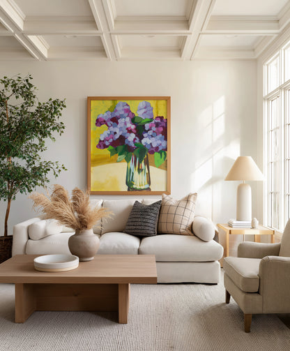Lilacs in Afternoon Light Fine Art Print