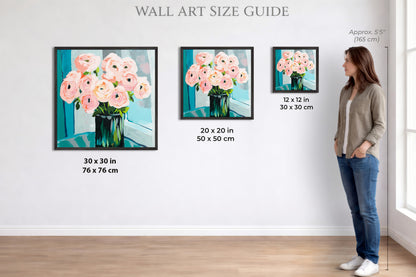 Ranunculus Rainy Day Fine Art Print