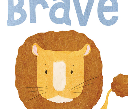 Inspirational Animal Affirmation Art Prints for Kids - Set of 6